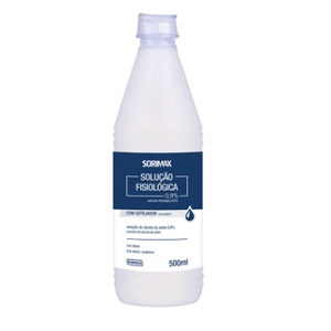 Soro Fisiológico Sorimax 0,9% 500 Ml Uso Externo