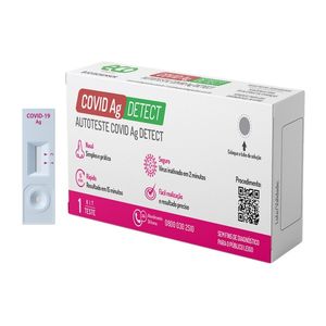 Autoteste Covid-19 Nasal Eco AG Detect 1 unidade