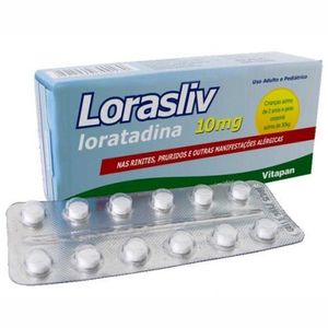 Lorasliv 10mg com 12 CPR