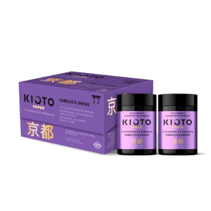 Kit Kiotos Super Cabelos e Unhas Vitaminas e Minerais 60 Cpr