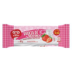 Sorvete Palito Kibon Morango Leite 55Ml