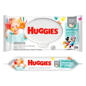 Toalhas Umedecidas Huggies One&Done