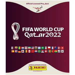 Album Copa Do Mundo Qatar 2022 Capa Brochura