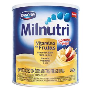 Composto Lácteo Milnutri Vitamina de Frutas 760g
