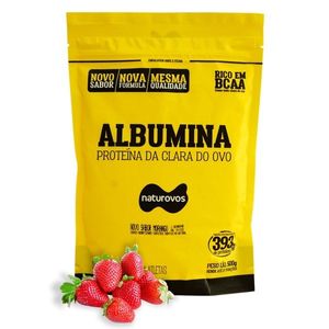 Naturovos Albumina Morango 500G