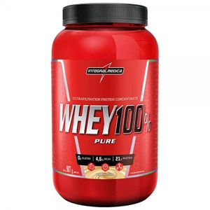 Integral Whey 100 Pure Conc. Baunilha 907G