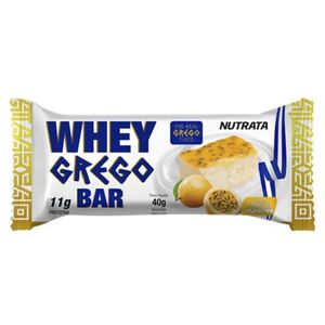 Nutrata Bar Whey Grego Mousse Maracuja 40G