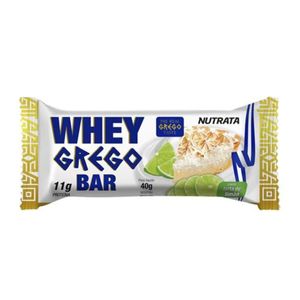 Nutrata Bar Whey Grego Torta Limao 40Gr