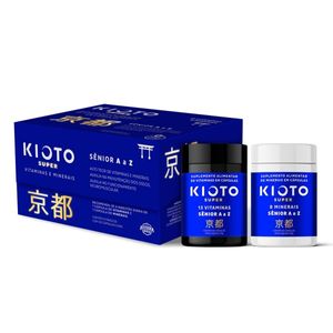 Kiotos Kit Premium Super Sênior A-Z Vitaminas e Minerais Com 60 Cápsulas