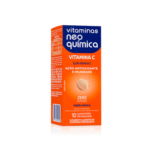 Vitamina Neo Química Vitamina C 10 cprs efervescentes