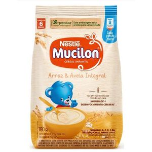 Mucilon Arroz e Aveia com 380G