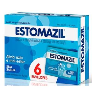 Estomazil Pó Efervescente Sem Sabor 6 Unidades Sachê 5g Cada