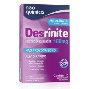 Desrinite 180mg 10 Comprimidos