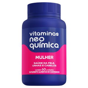 Vitaminas Neo Química Mulher 60 Cpr