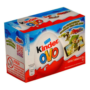 Chocolate kinder ovo 2 unidades