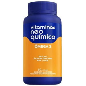 Vitaminas Neo Química Ômega 3 Com 60 Cápsulas