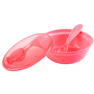 Bowl Com Tampa E Colher BUBA Rosa