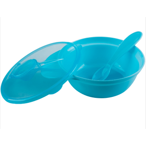 Bowl com Tampa e Colher BUBA - Azul