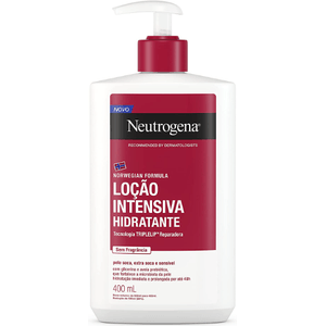 Hidratante Corporal NEUTROGENA<sup>®</sup> NORWEGIAN FORMULA<sup>®</sup> Intensivo Sem Fragrância 400ml
