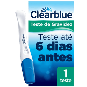 Teste de Gravidez Clearblue Saiba Antes com 1 Unidade