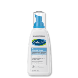 Espuma de Limpeza Facial Cetaphil Suave 236ml