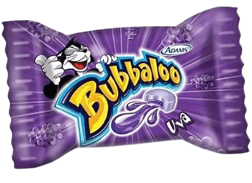 Chiclete Bubbaloo Sabor Uvadrogafuji Drogafuji