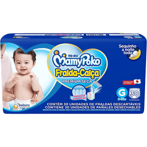 Fralda Calça MamyPoko Tamanho G 30 Tiras