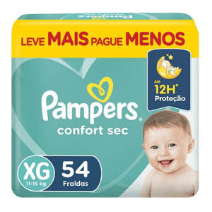 PAMPERS FR.CONFORT SEC BAG XG C/54
