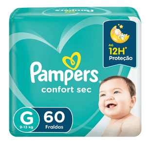 PAMPERS FR.CONFORT SEC BAG G C/60
