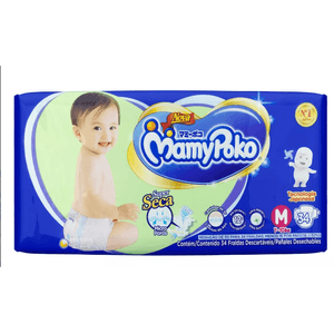Fralda Calça MamyPoko Tamanho M 34 Unidades