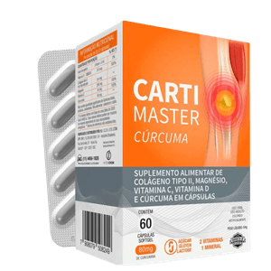 Cartimaster Cúrcuma 80mg 60 Cápsulas
