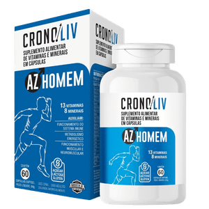 Cronoliv Az Homem Com 60 Cápsulas Softgel