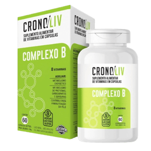 Cronoliv Complexo B Com 60 Cápsulas Softgel