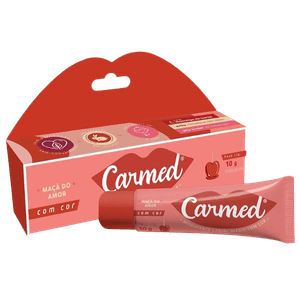 Carmed Maçã Do Amor Com Cor 10g