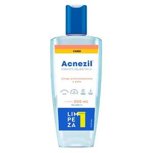Sabonete Líquido Facial Acnezil Combate Cravos E Espinhas