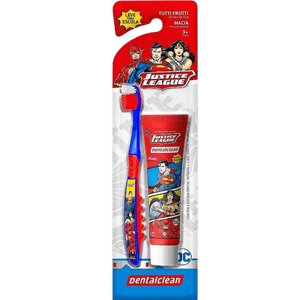 Dentalclean Kit Heróis DC Escova + Gel Dental 50g