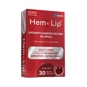 HemoLip com 30 Cápsulas Exeltis