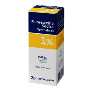 Fluoresceína Frasco Com 3Ml
