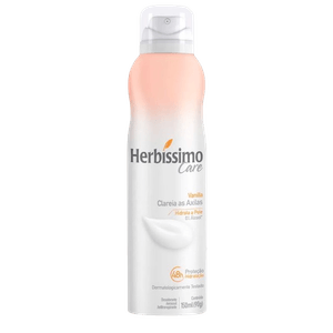 Desodorante Herbissimo Care Aerossol Antitranspirante Vanilla 150ml