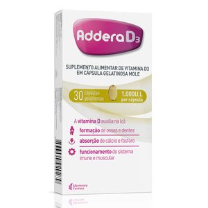 Addera D3 1.000Ui Cx 30 Cápsulas Mole