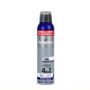 Desodorante Aerosol Antitranspirante Herbíssimo Snow Moon 250Ml