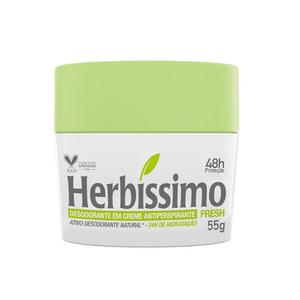 Desodorante Creme Antitranspirante Fresh Herbíssimo 55G